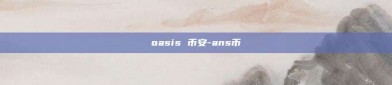 oasis 币安-ans币