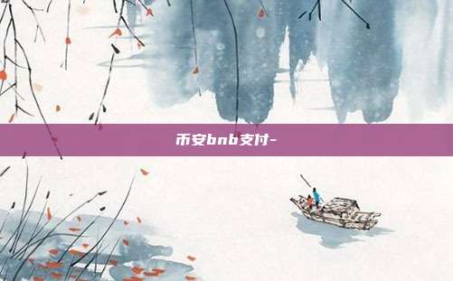 币安bnb支付-