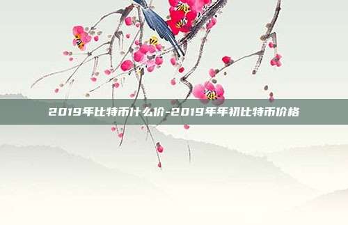 2019年比特币什么价-2019年年初比特币价格