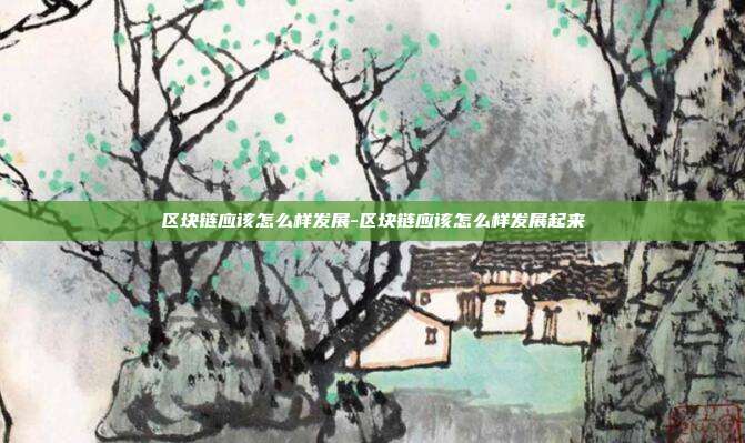 区块链应该怎么样发展-区块链应该怎么样发展起来