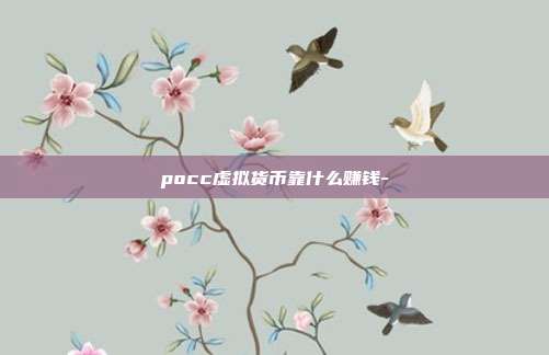 pocc虚拟货币靠什么赚钱-