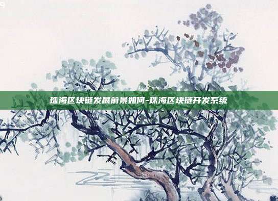 珠海区块链发展前景如何-珠海区块链开发系统