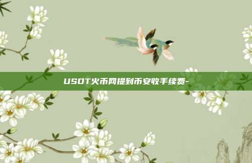 USDT火币网提到币安收手续费-