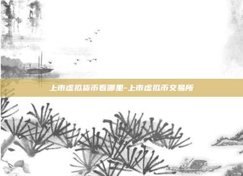 上市虚拟货币看哪里-上市虚拟币交易所