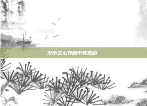 火币怎么转到币安视频-