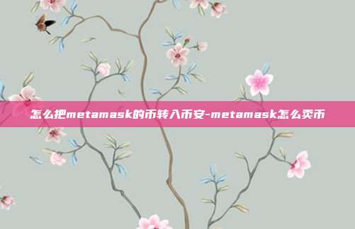 怎么把metamask的币转入币安-metamask怎么卖币