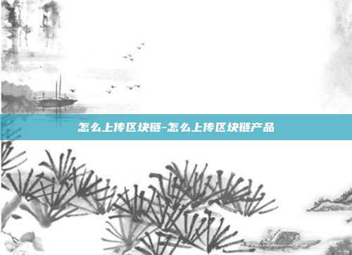 怎么上传区块链-怎么上传区块链产品