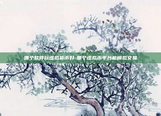 哪个软件玩虚拟货币好-哪个虚拟币平台能模拟交易