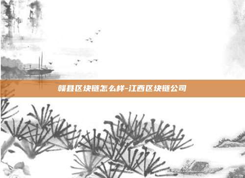 赣县区块链怎么样-江西区块链公司