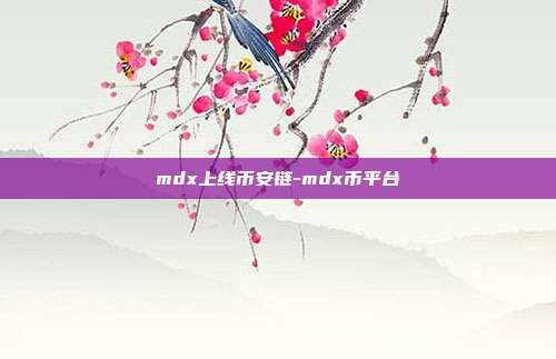 mdx上线币安链-mdx币平台