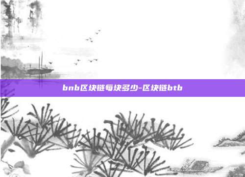 bnb区块链每块多少-区块链btb