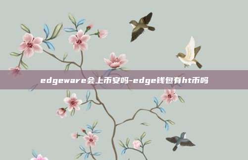 edgeware会上币安吗-edge钱包有ht币吗