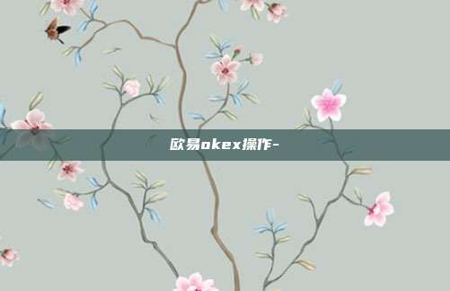 欧易okex操作-