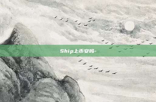 Ship上币安吗-