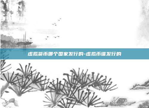 虚拟货币哪个国家发行的-虚拟币谁发行的