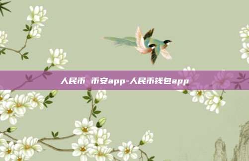 人民币 币安app-人民币钱包app