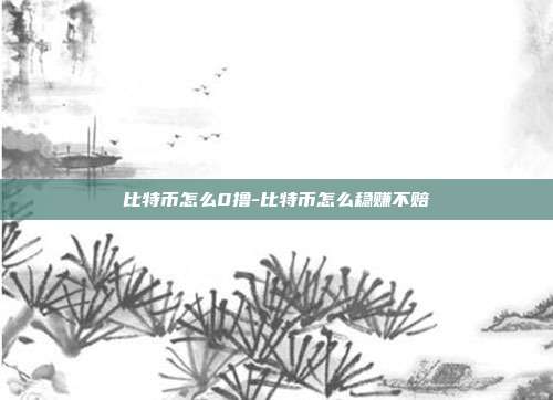 比特币怎么0撸-比特币怎么稳赚不赔